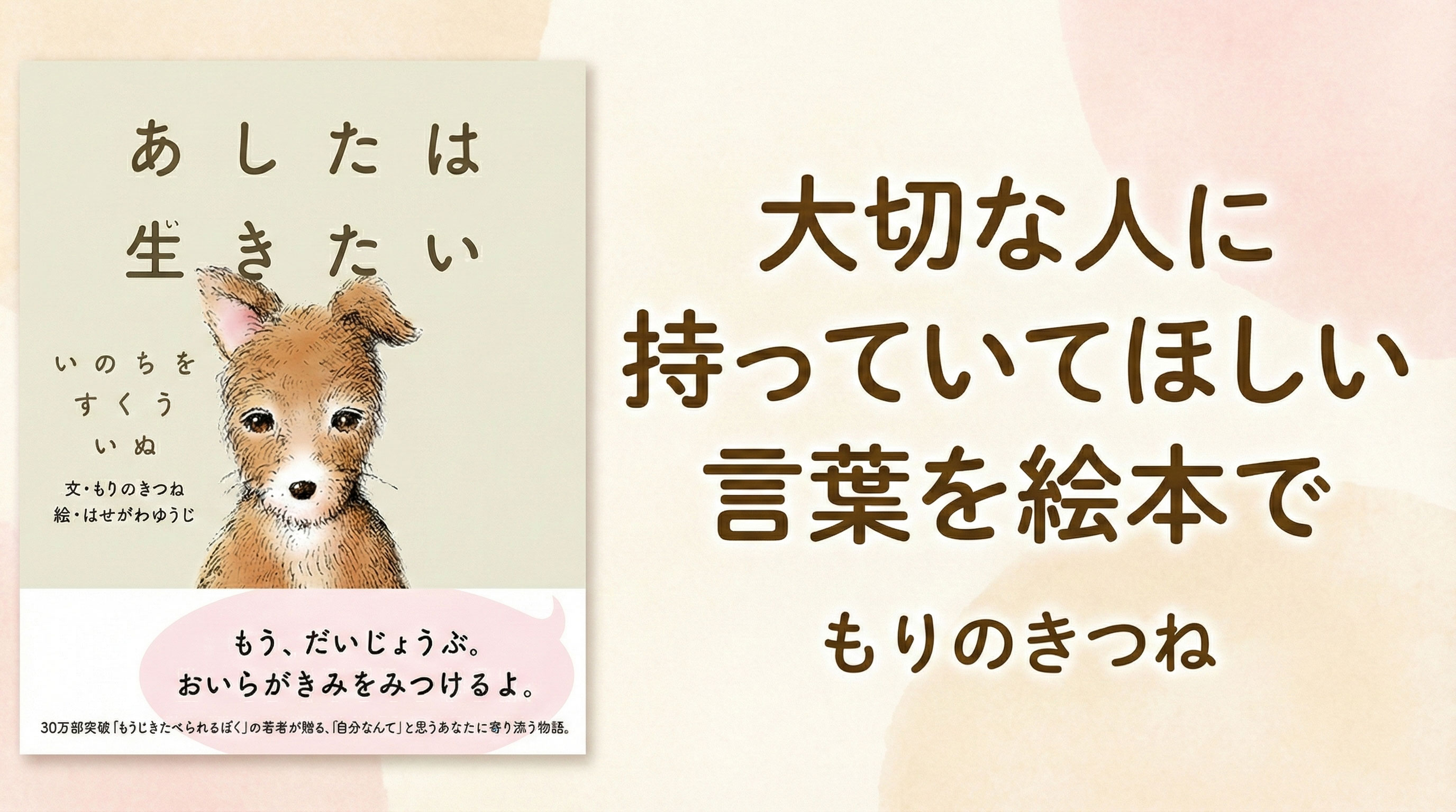 大切な人に持っていてほしい言葉を絵本で