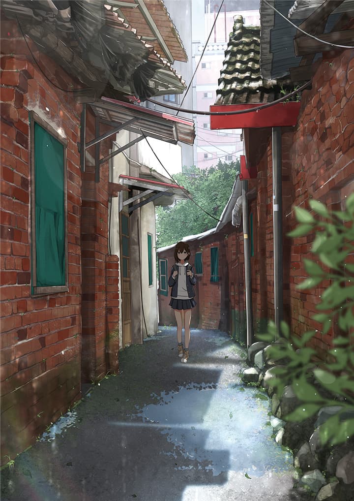 私は今、旅をしています。