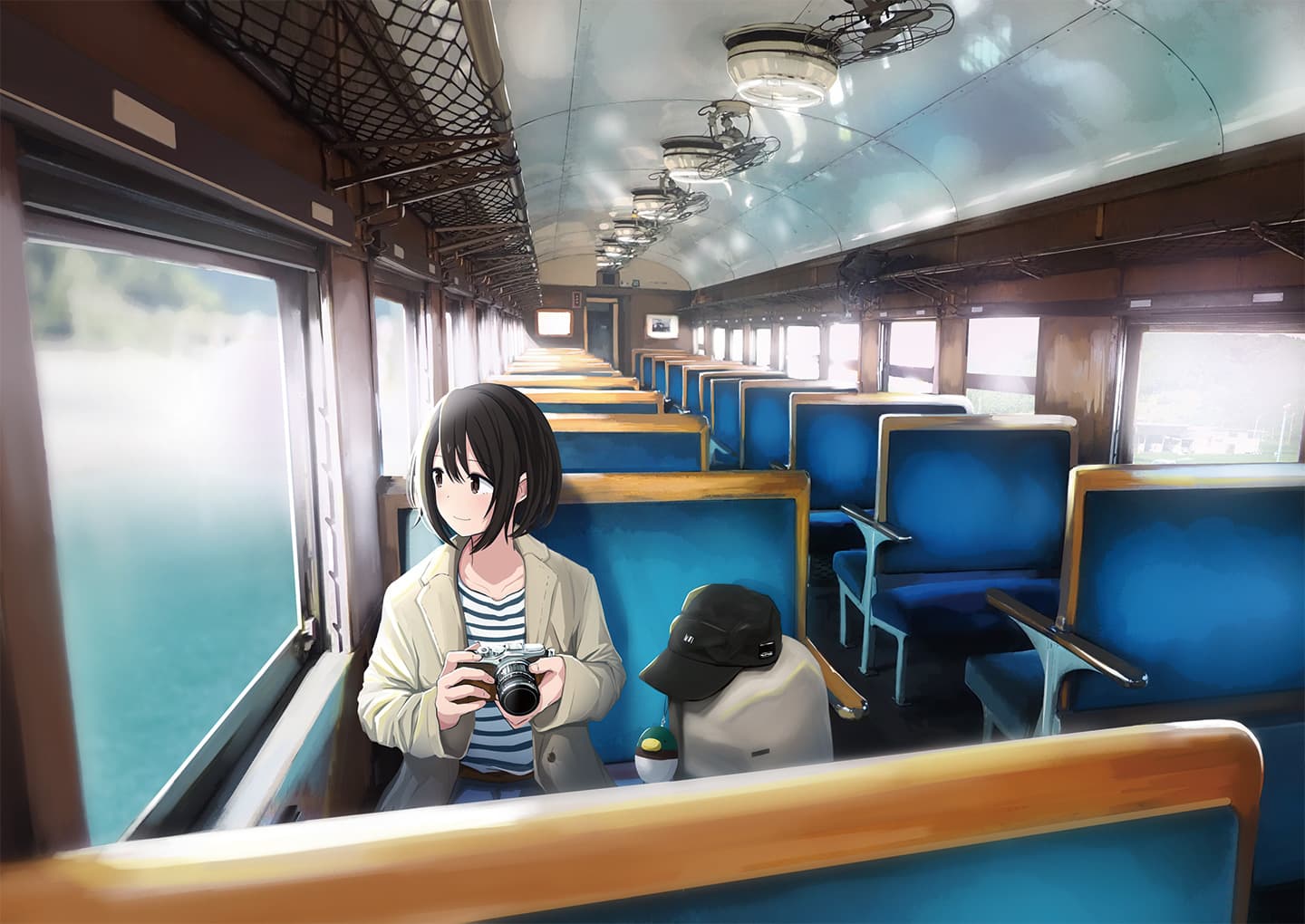 私は今、旅をしています。